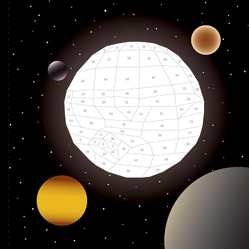 Paint by Sticker Kids: Outer Space: Create 10 Pictures One Sticker at a Time! Includes Glow-In-The-Dark Stickers