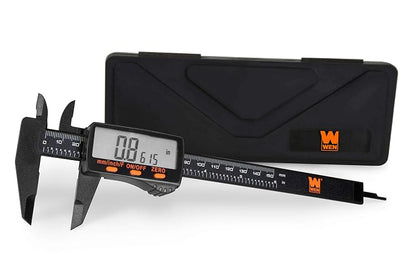 WEN 10761 - Pinza digital electrónica de 6.1 pulgadas con lectura LCD y estuche de almacenamiento