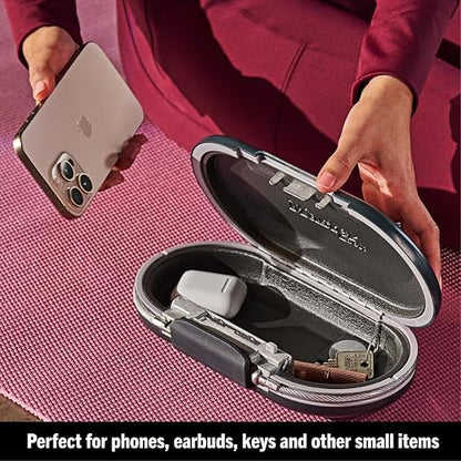 Master Lock 5900D Caja de Seguridad Portátil | 2-0.25 pulgadas de alto x 9-17/32 pulgadas de ancho x 4-0.9 pulgadas de profundidad, portátil seguro