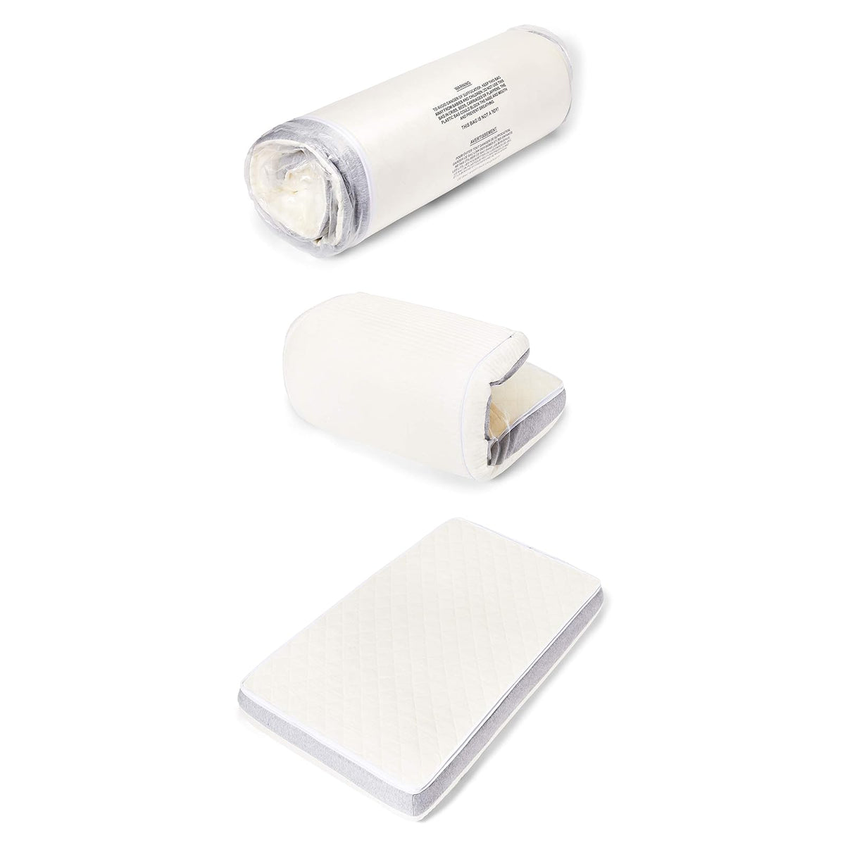 Graco Colchón Ultra 2 en 1 de Doble Cara para Cuna y niños pequeños, Certificado GREENGUARD Gold, Ultra Suave, Lavable a máquina, Resistente al Agua, colchón de Doble Cara para bebés y niños pequeños