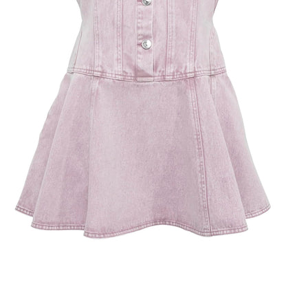 Steve Madden Vestido Liya Dress Chalk Violet (533) Vestido Mujer