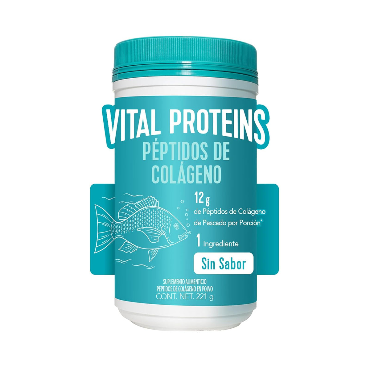 Vital Proteins Péptidos de Colágeno en Polvo - Marino