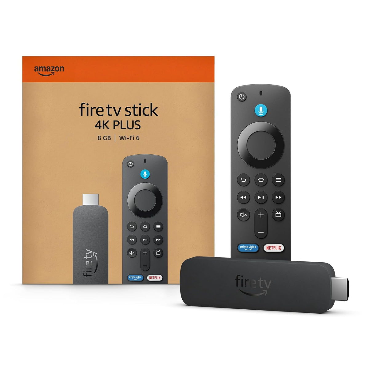 Fire TV Stick 4K con Wi-Fi 6 - Fire TV Stick 4K Plus