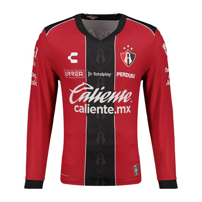 Charly Jersey Local Manga Larga para Hombre - CH - ROJ - NG