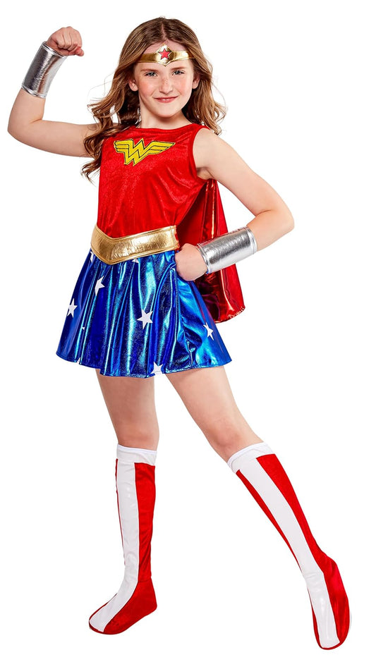 DC Comics: Disfraz de mujer maravilla para niños por Rubies, talla M
