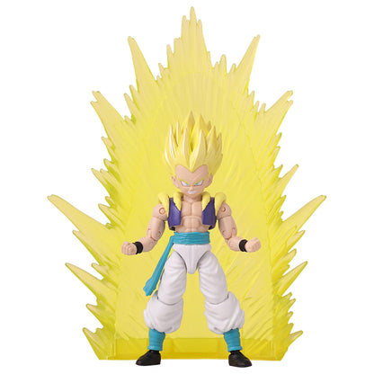 Dragon Ball Super Gotenks Súper Saiyajin Dragon Stars Power Up Pack Figura Articulada de acción de 6.5" (14.5 cm) con Accesorios de Efectos de Poder Muñeco Coleccionable para Niños