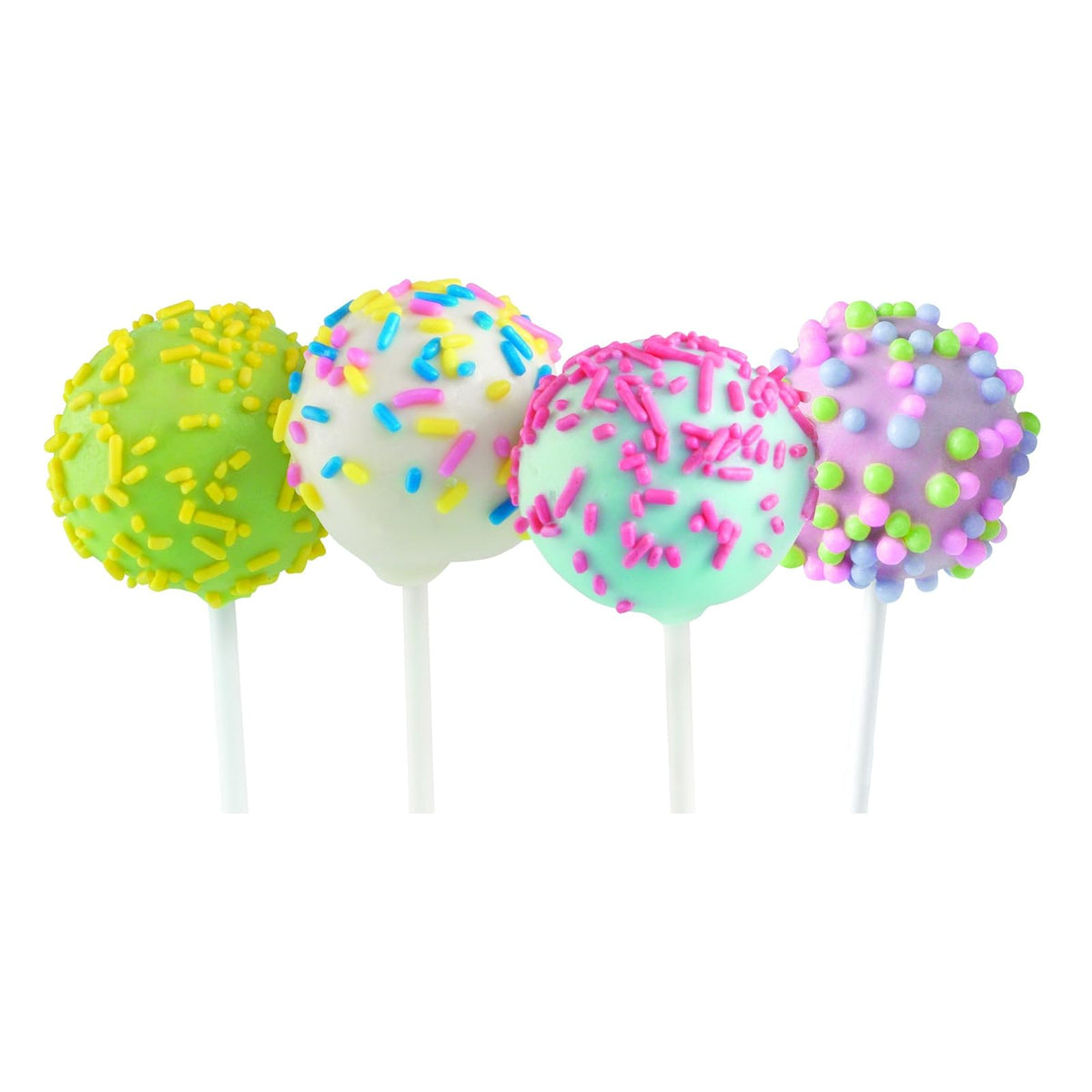 Sweet Creations 100 Count Reusable Plastic Cake Pop Sticks