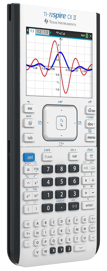 Texas Instruments TI-Nspire CX II Calculadora gráfica a Color con Software para Estudiantes (PC/Mac)