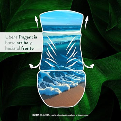 Air Wick Repuestos para Aromatizante Eléctrico, Aroma Turquoise Oasis, 4 Piezas de 20 ml c/u