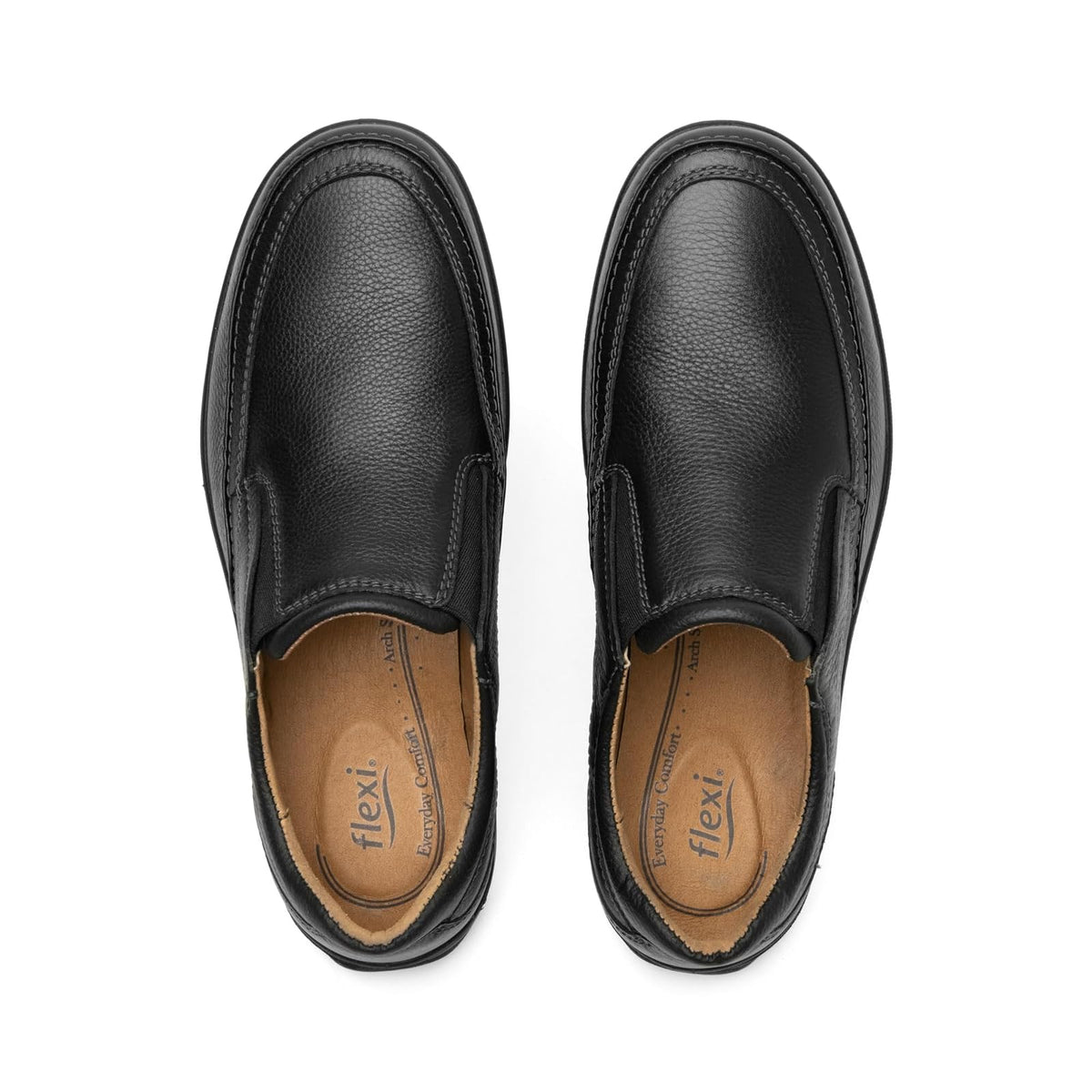 Flexi Slip On De Servicio Hombre Estilo 415902 Tan