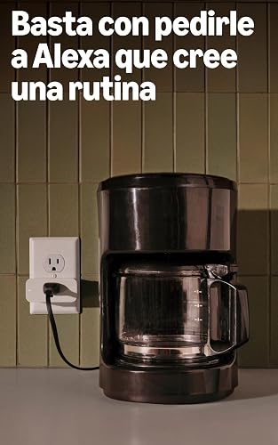 Enchufe Inteligente, Compatible con Alexa, Configuración fácil y un sinfín de posibilidades