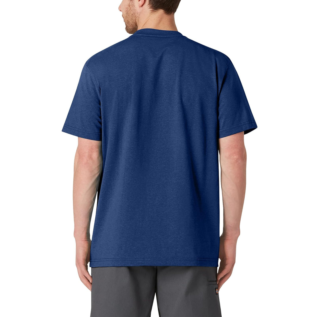 Dickies Men's Tall Short Sleeve Heavyweight Heathered Crew Neck Tee Big