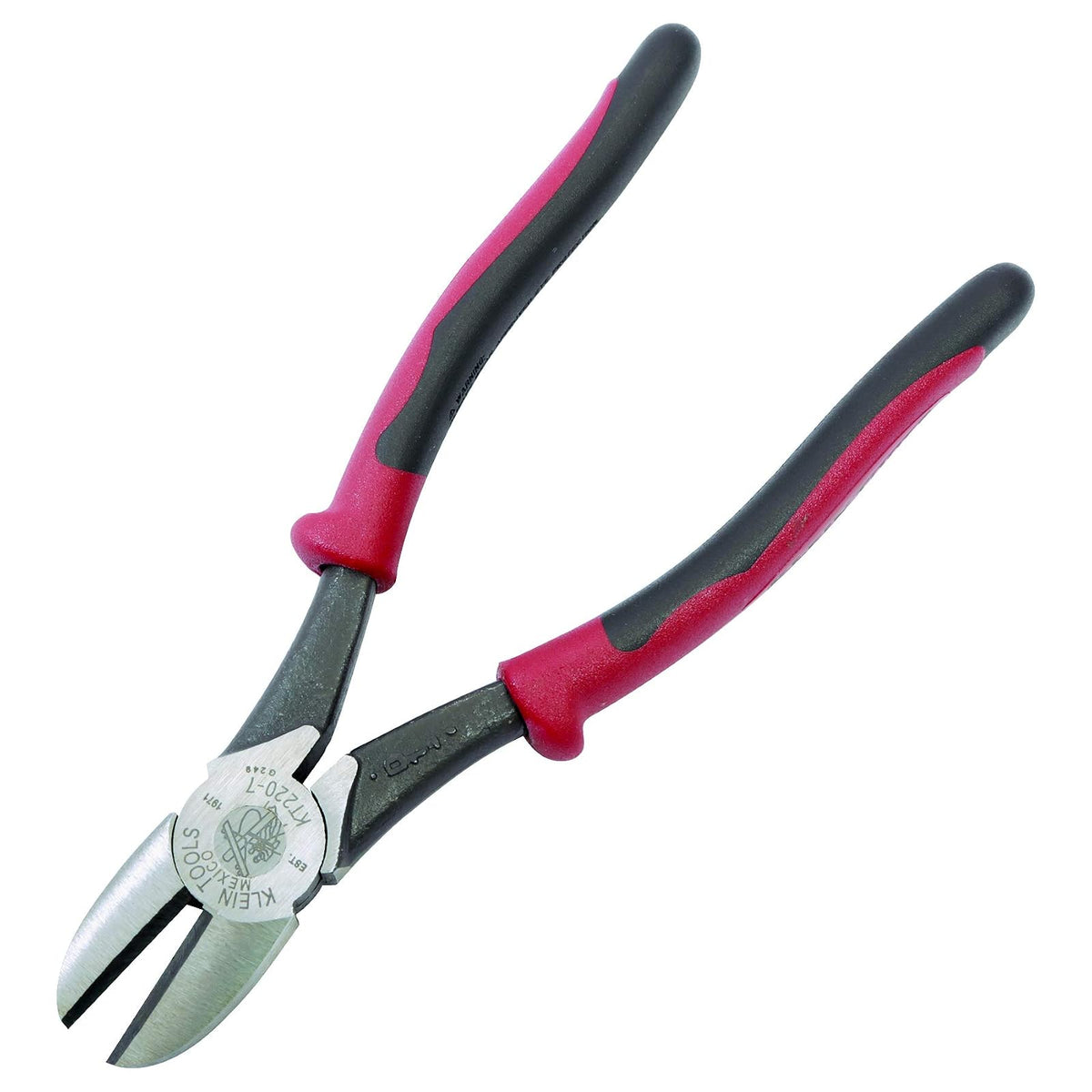 KLEIN TOOLS KT220-7 | Pinza De Corte Diagonal | 7" | Cortes Precisos | Pinzas de corte de 7" con filos biselados para cortar alambre de forma limpia, con agarre cómodo y firme para uso diario.
