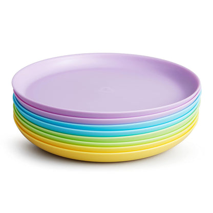 Munchkin 8 Piece Multi Toddler Plate