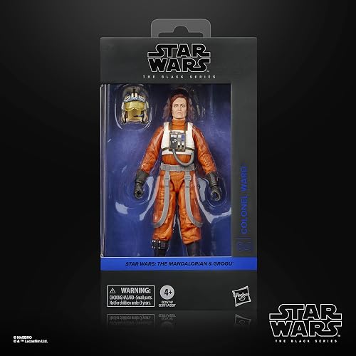 Star Wars Figura de Acción Black Series The Mandalorian & Grogu Coronel Ward