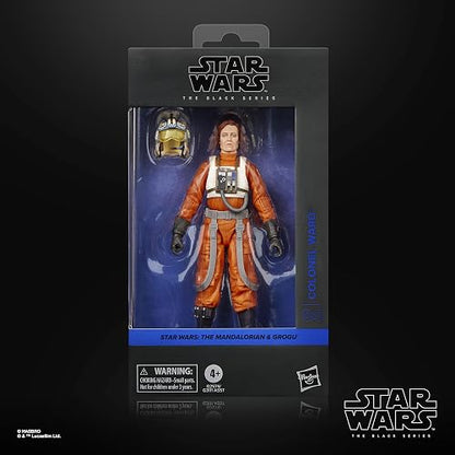 Star Wars Figura de Acción Black Series The Mandalorian & Grogu Coronel Ward