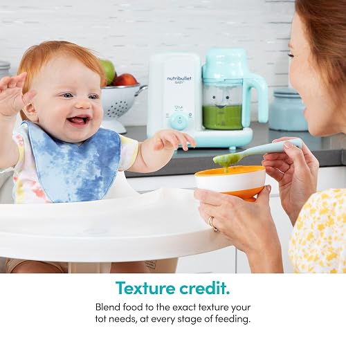 NutriBullet - Baby Steam + Blend, blanco/azul