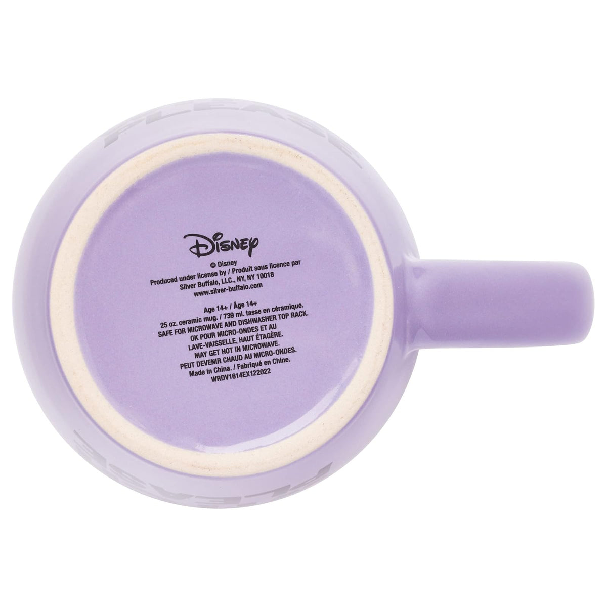 Silver Buffalo Disney Villains Ursula Sea Witch Please Jumbo Taza de cerámica curvada, 25 onzas