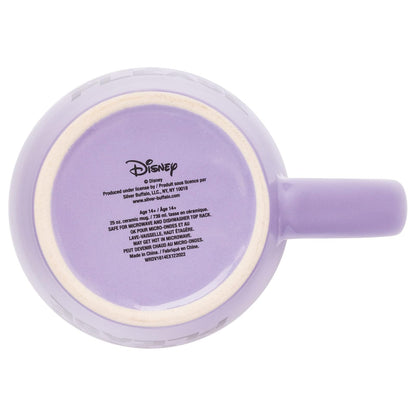 Silver Buffalo Disney Villains Ursula Sea Witch Please Jumbo Taza de cerámica curvada, 25 onzas
