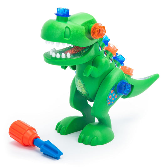 Learning Resources Educational Insights Design & Drill Tiranosaurio Rex para desarmar