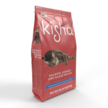 Kisha GrandPet Alimento Seco Gato Adulto, Natural, 12 kg