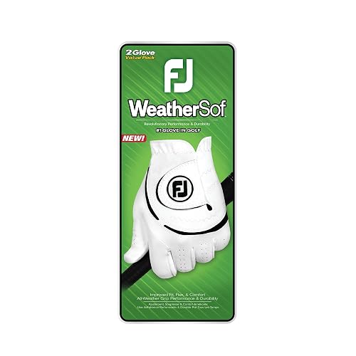 Footjoy Men's WeatherSof 2-Pack Golf Glove