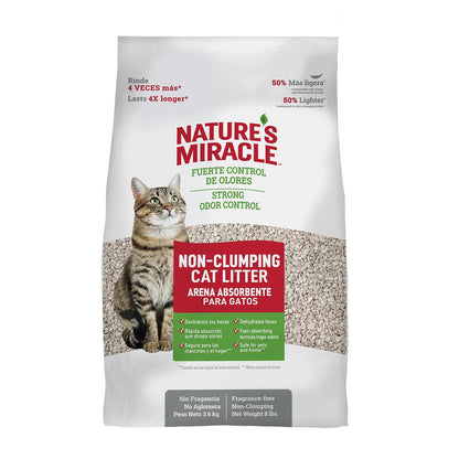 Nature's Miracle Arena para Gato no Aglomerante - Sin fragancia
