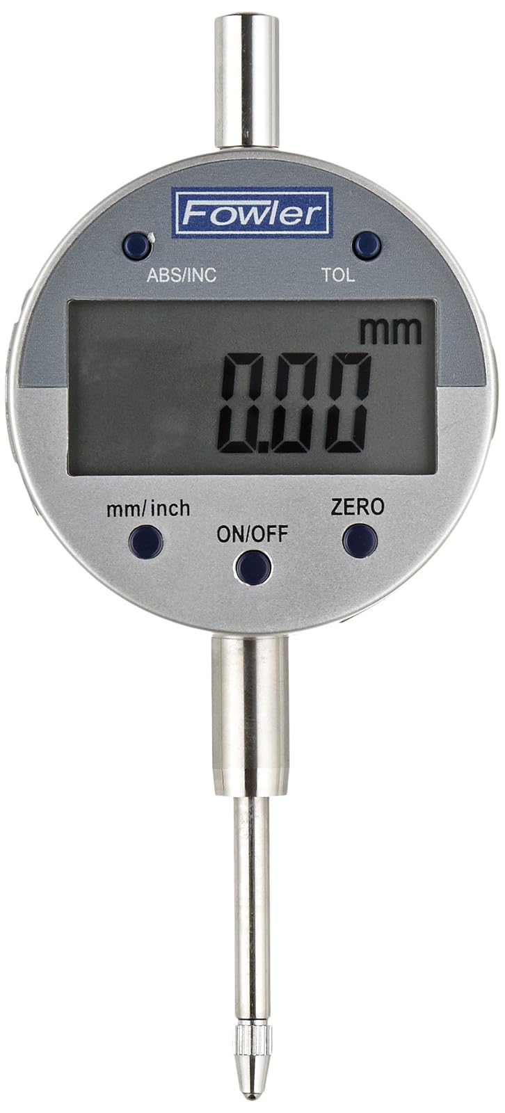 Fowler 54-520-250-0, indicador digital azul Ind-X con rango de medición de 25 mm