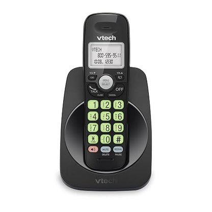 VTech VG131-11 DECT 6.0 - Teléfono inalámbrico - Conexión Bluetooth, visualización Azul-Blanca, Botones Grandes, dúplex Completo, identificación de Llamadas, Montaje en Pared fácil, Alcance de 1000