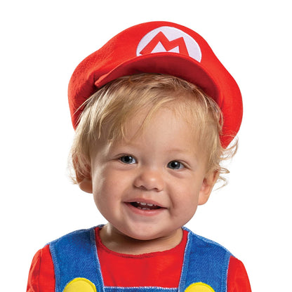 Disguise Infant Mario Costume, Official Super Mario Bros Outfit for Babies