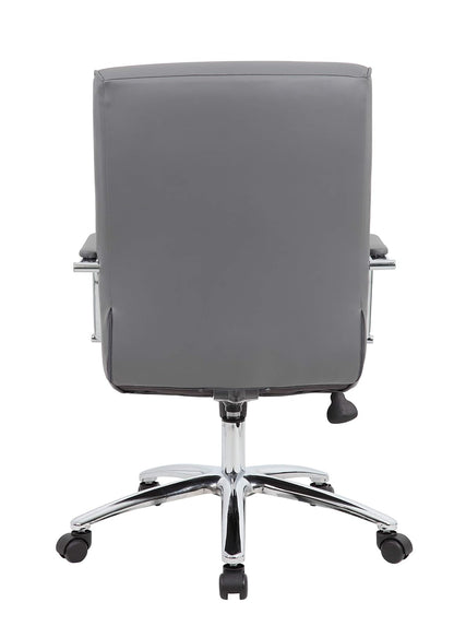 Boss Office Products - Silla de Asiento Ejecutivo, Color Gris