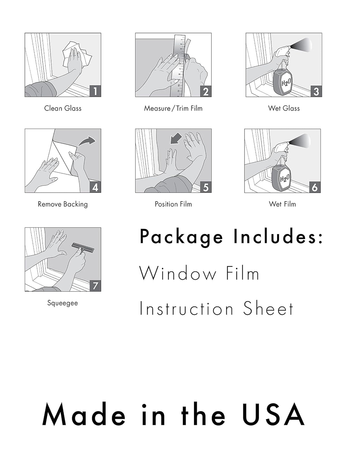 Artscape Iris Window Film 24" x 36"