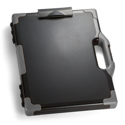 Officemate Caja de Almacenamiento para Portapapeles Tamaño Carta/Oficio - Negro, Gris - Caja
