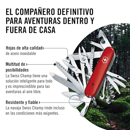 Victorinox Swiss Army - Navaja Multiusos SwissChamp