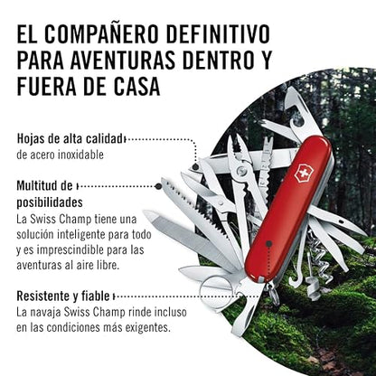 Victorinox Swiss Army - Navaja Multiusos SwissChamp