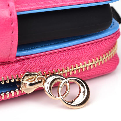 Kroo Magnetic Clutch Wallet for Samsung Galaxy S5 - Frustration-Free Packaging - Magenta