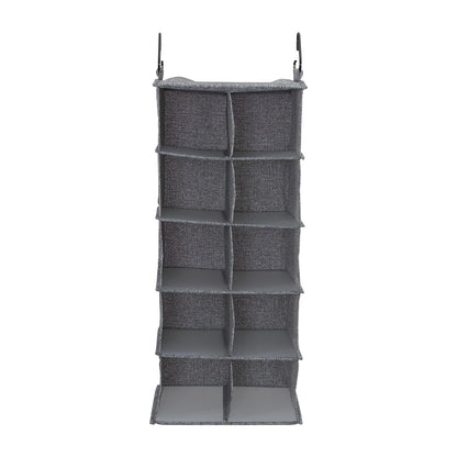 Household Essentials - Organizador de 10 Bolsillos para Colgar Zapatos con Ganchos