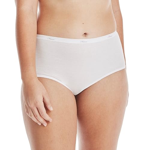 Hanes Women's Core Cotton Brief Panty Neutrals