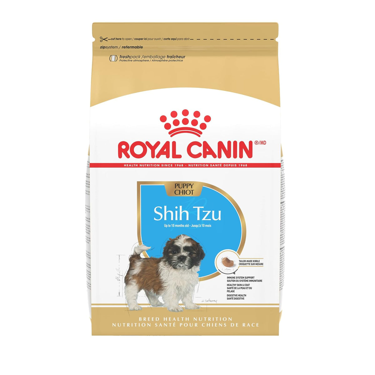 ROYAL CANIN, Puppy - Shih-Tzu, Croquetas para Perro, 1.1kg
