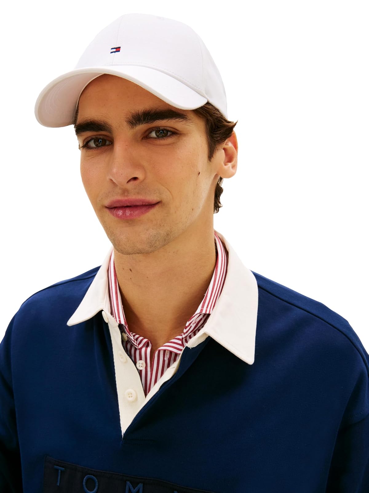 Tommy Hilfiger Tommy Hilfiger Hats for Men | Cotton Logo Adjustable Baseball Cap Gorra de béisbol Hombre