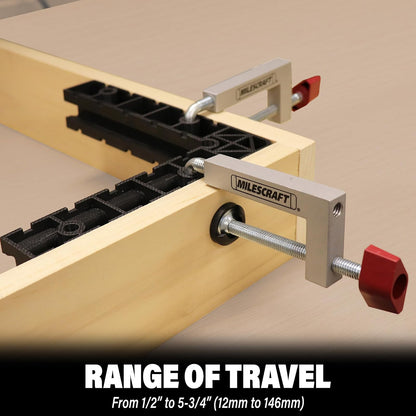 Milescraft Inc. 4009 Fenceclamps, Plata
