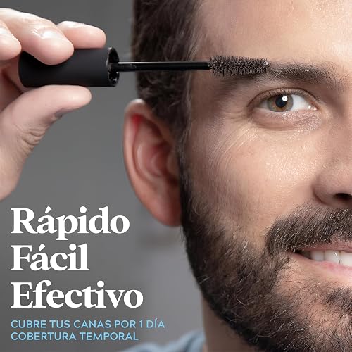 Just For Men Retoque Instantáneo Canas y Cejas, Castaño Oscuro