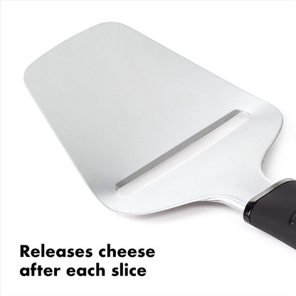 OXO Good Grips - Cortador de queso antiadherente, color negro, talla única