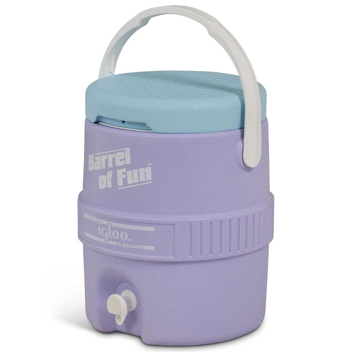 Igloo Lilac Breeze RETRO 2 galones barril de diversión