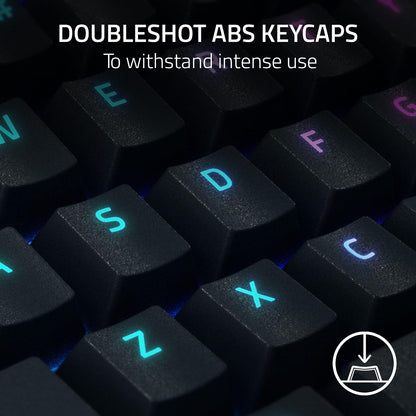 Razer V4 X - Teclado mecánico Gaming Chroma RGB, Yellow Switch