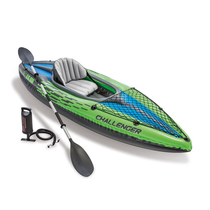Intex Challenger - Juego Inflable de Kayak con remos de Aluminio