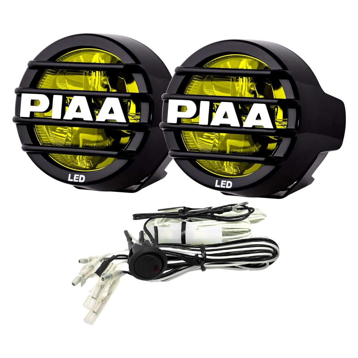 Piaa 22-05370 LP530 Kit de Luces Antiniebla LED 3.5 in con Arnés y Relé, Paquete de 2