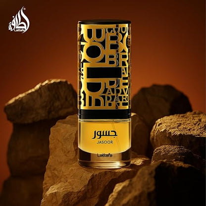 Lattafa Jasoor for Men Eau de Parfum Spray, 3.4 Ounce