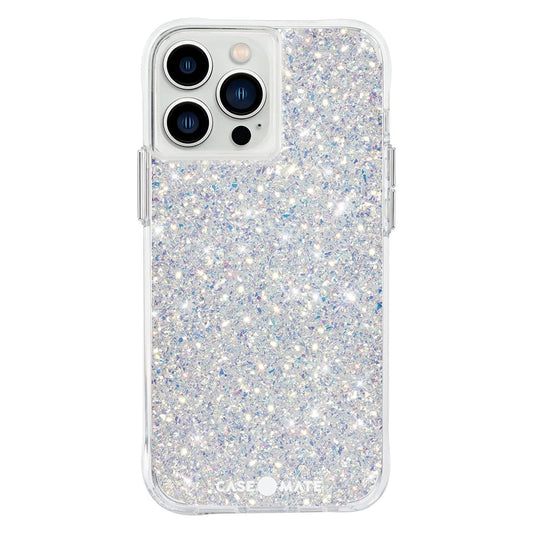 Case-Mate - Twinkle - Funda para iPhone 13 Pro MAX - Elementos Reflectantes de lámina - Protección contra caídas de 10 pies - 6.7 Pulgadas - Stardust