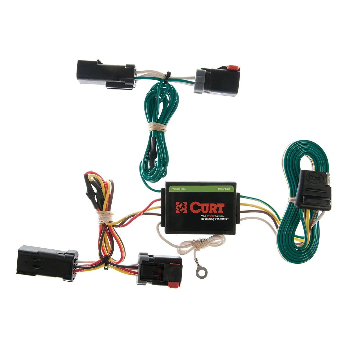 CURT Arnés de Cableado para Remolque 55382, 4 Pines